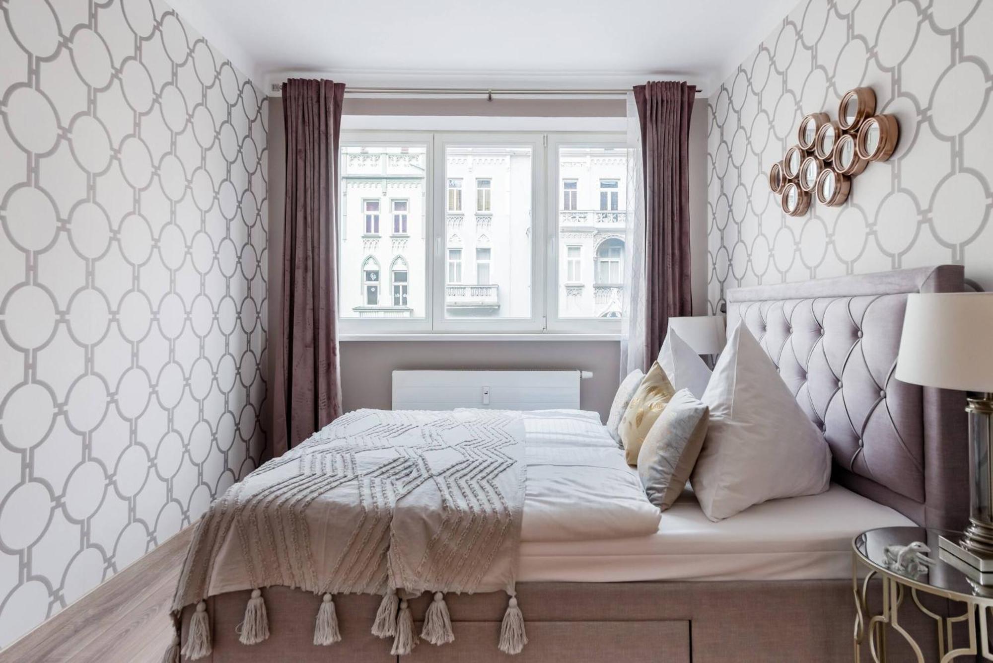 Pastel Art Deco 3Bdr Ruterra Apt Praag Buitenkant foto