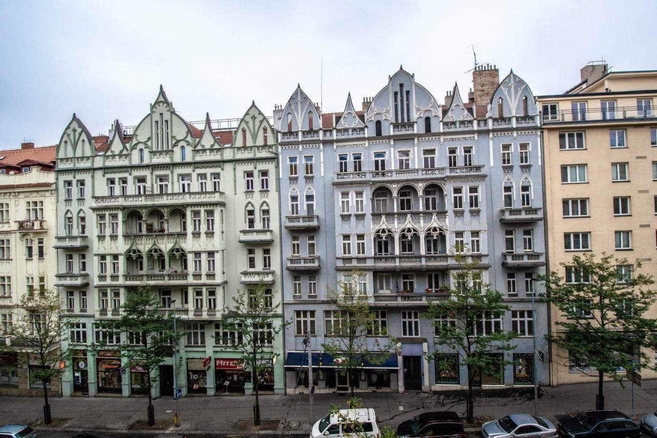 Pastel Art Deco 3Bdr Ruterra Apt Praag Buitenkant foto